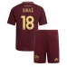 Maillot de foot AS Roma Matias Soule #18 Domicile vêtements enfant 2024-25 Manches Courtes (+ pantalon court)